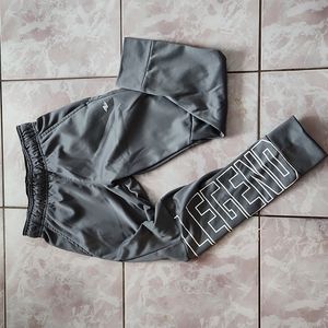 Athletic Works Boys Joggers 10/12 Grey EUC